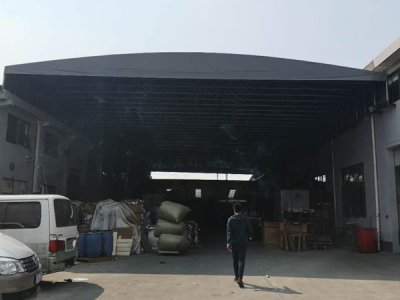 高空電動(dòng)推拉棚